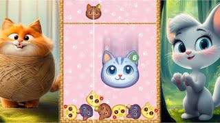 Cats in Soft World: merge game Gameplay Video for Android Mobile screenshot 2