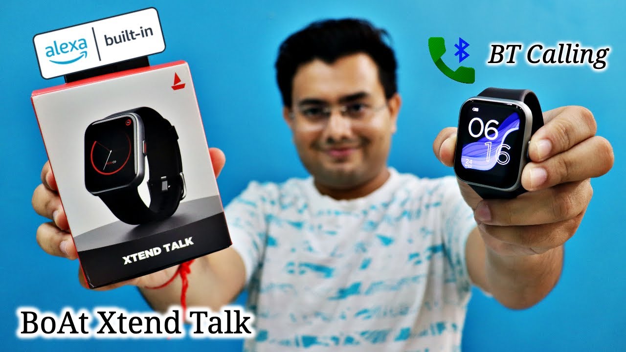 boAt Watch Xtend‌ Talk with Alexa Built-in