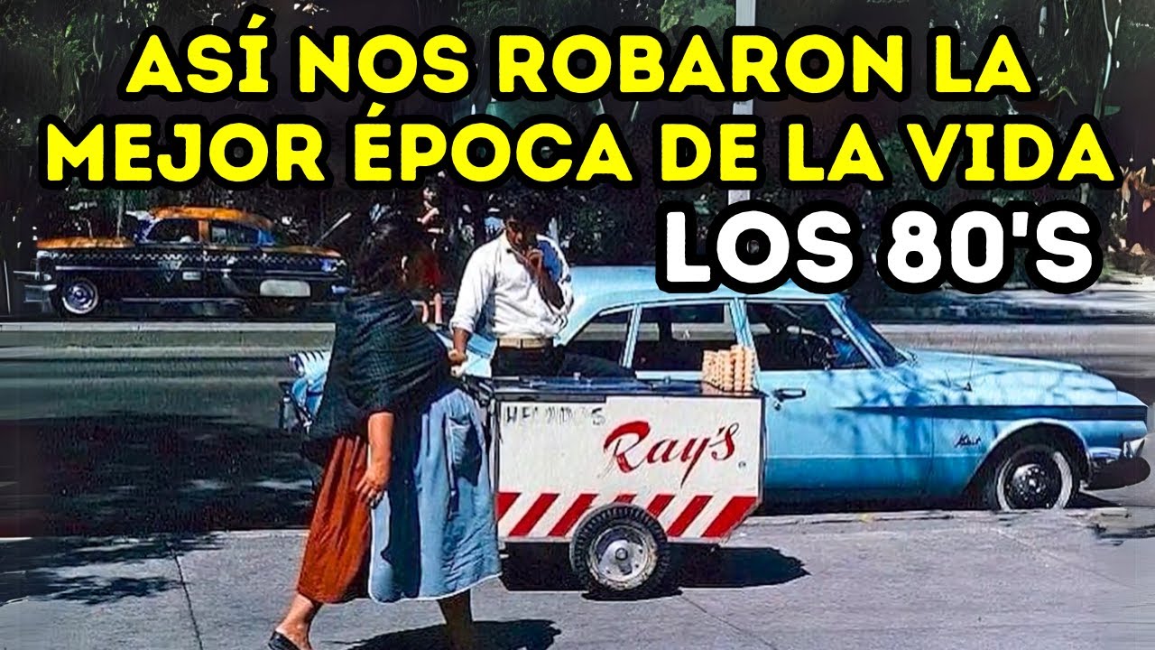 La Ciudad de México de los 80 que YA DESAPARECIÓ 😢
