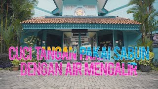 Cuci Tangan Pakai Sabun dengan Air Mengalir