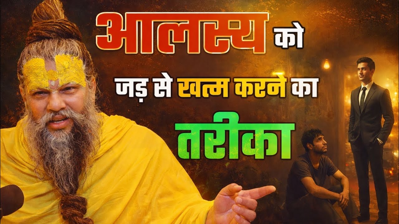 आलस्य को जड़ से खत्म करने का तरीका 💥आज नहीं बदले तो कभी नहीं बदलोगे!