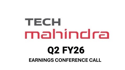 Tech Mahindra Q2 FY26 Earnings Call | Strong Margin Growth, AI Breakthroughs & Strategic Outlook