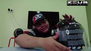 TUTORIAL BUKA/PASANG VISOR HELMET ZEUS