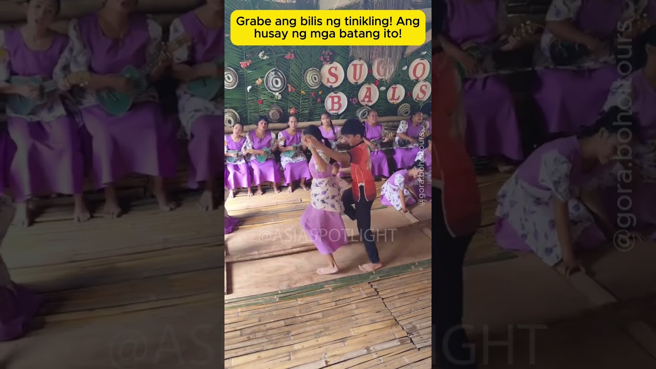 Tinikling Dance EXTREME LEVEL! 🇵🇭 