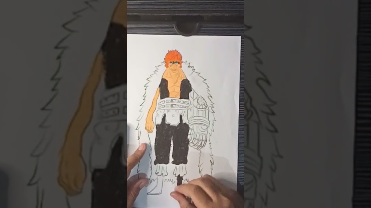 Eustass Kid coloring easyly