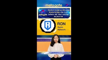 Hacker trong vụ tấn công Ronin Bridge của Axie Infinity đã "rửa" trót lọt 38.293 ETH #Shorts