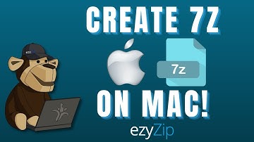 🍎 How to Create 7Z Files on Mac | 2 EASY Methods Tutorial