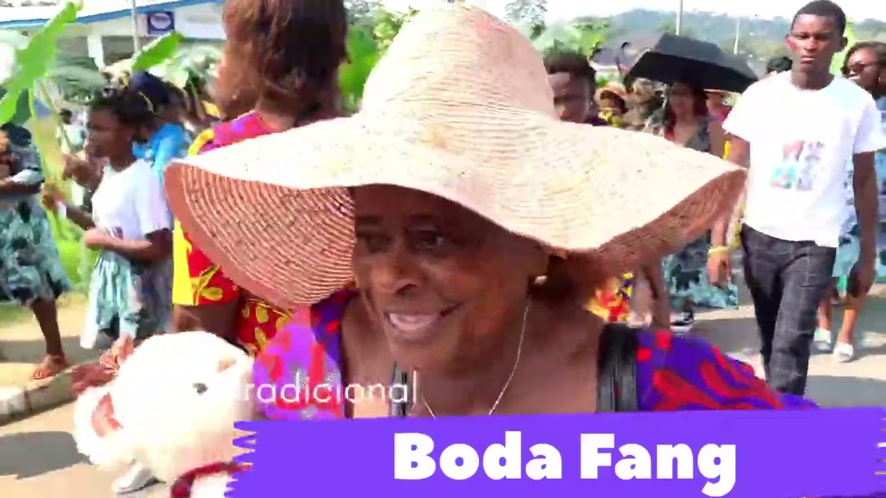 GUINEA ECUATORIAL - BODA TRADICIONAL FAN ( PUEBLO NKUE )