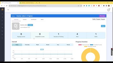 DEMO OF E LEARNING MANAGEMENT SYSTEM highlight