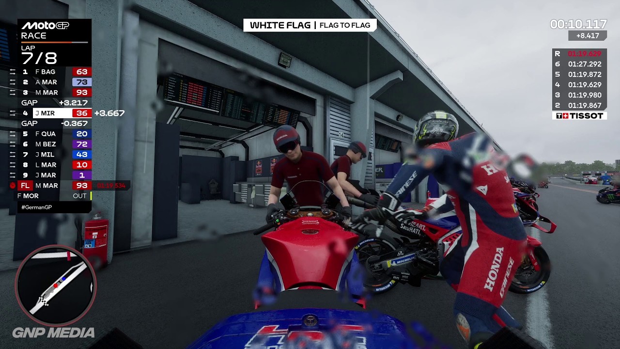 MotoGP 25 - Joan Mir - Flag To Flag Race - Sachsenring Circuit - Fuel Management - Gameplay