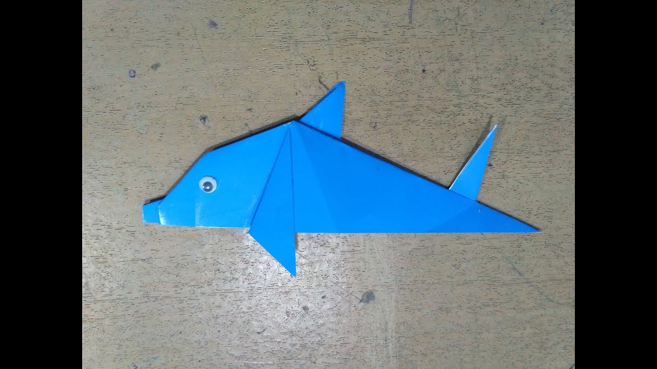 Gambar Ikan  Pari Dari  Kertas  Origami 