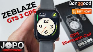 ZEBLAZE GTS 3 GPS Smart Watch, Bluetooth Call│Smart Watch Review│Subtitles screenshot 1
