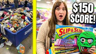 Someone Just DONATED ALL THIS! 😲 GIANT Slip-and-Slide, Vintage MASKS and MORE!