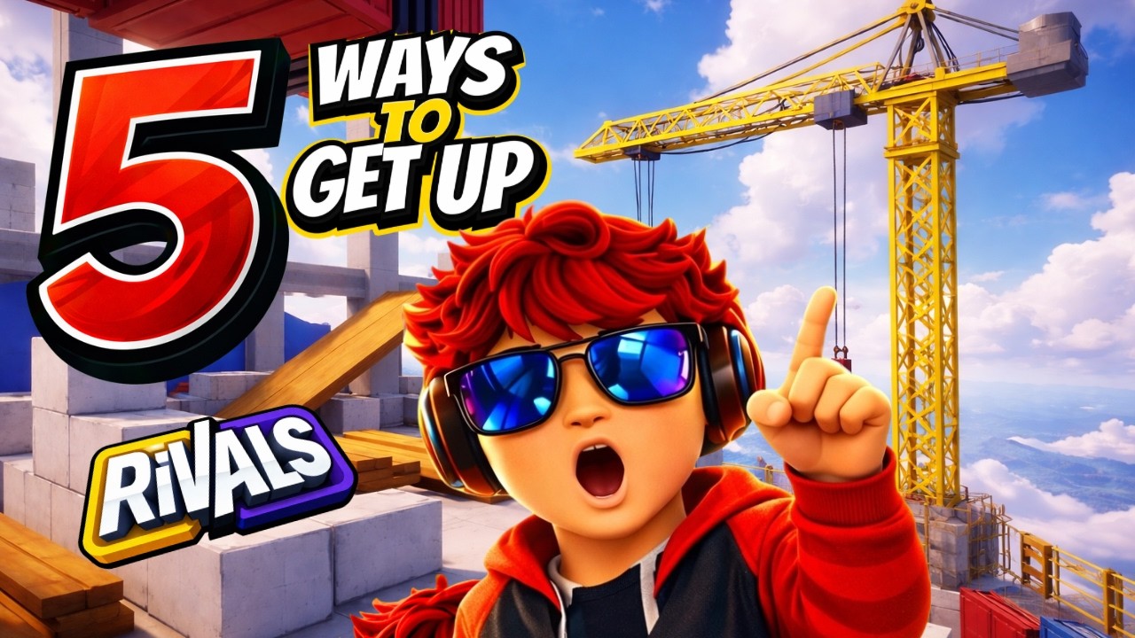 Construction Rivals Imageid 5 Ways to Climb the CRANE 😳 (Construction Map) | Roblox Rivals - YouTube