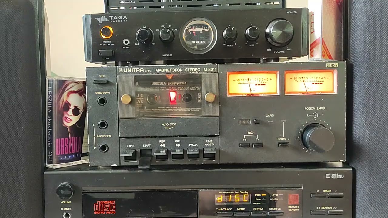 Unitra M8011 ( Polskie piosenki)