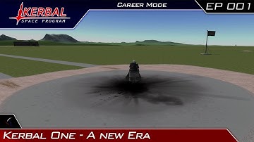 Kerbal Space Program Career | Kerbal One | Episode 1