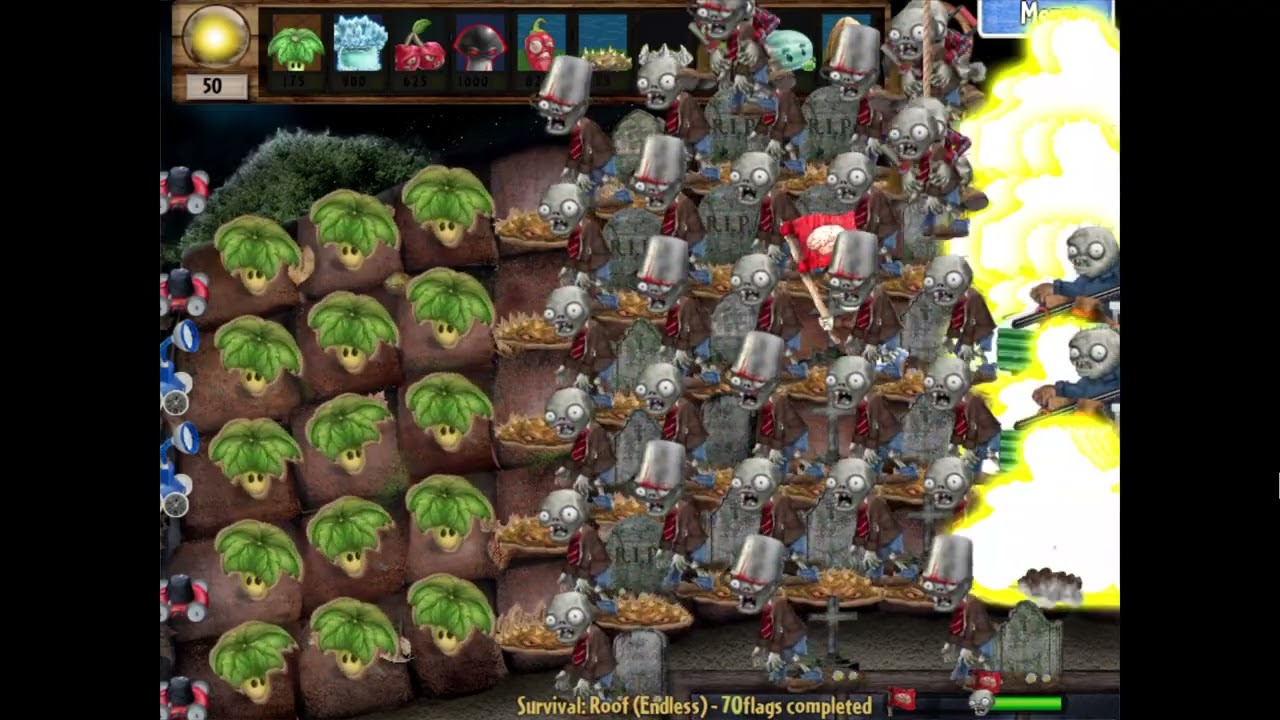 Plants vs. Zombies Real Life: Umbrella Leaf & Spikerwood VS 999999 Catapult-Zombie & Zombies.