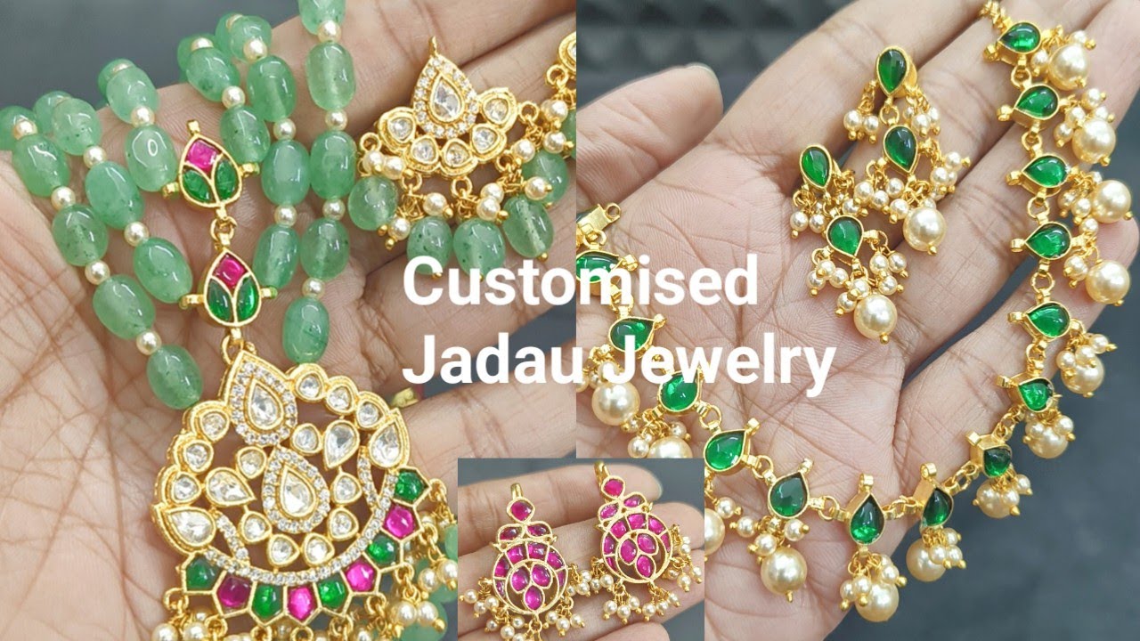 SMC 1134 | Exclusive Jadavu customised Jewellery | 7013932993 | store @ Chinthal