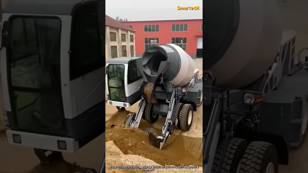 Watch 믹서차 앞 버킷의 움직임 #worker #process #Mixer #Bucket #Construction on YouTube Watch 믹서차 앞 버킷의 움직임 #worker #process #Mixer #Bucket #Construction on YouTube
