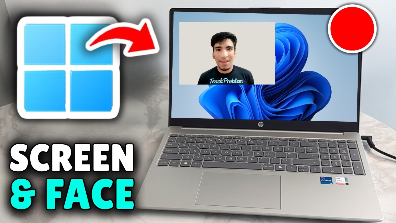 How To Record Computer Screen and Webcam (Face) - Full Guide - YouTube