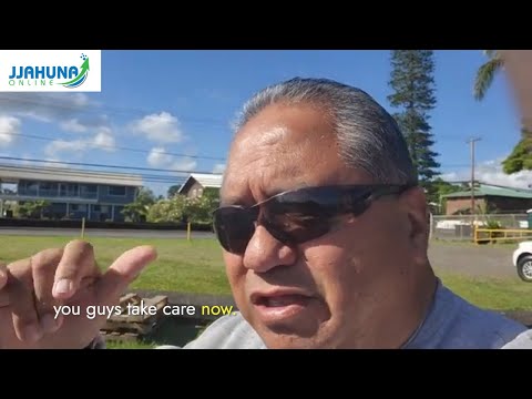 JJ Ahuna  - Sharing the beautiful shoreline area in Keaukaha