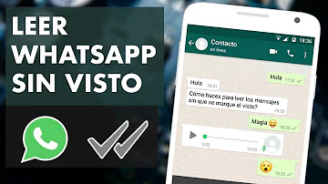 ¿Cómo hacer para que no se vea que vi un mensaje en WhatsApp?