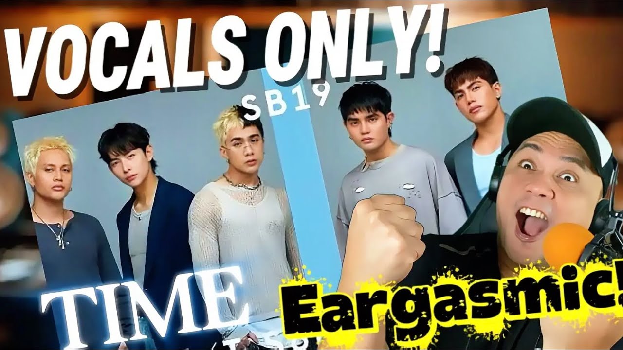 ТОЛЬКО ВОКАЛ! TIME (первый дубль SB19) #simulaatwakas #ppop #mahalima