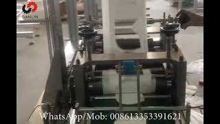 N95 mask machine material placement instructions