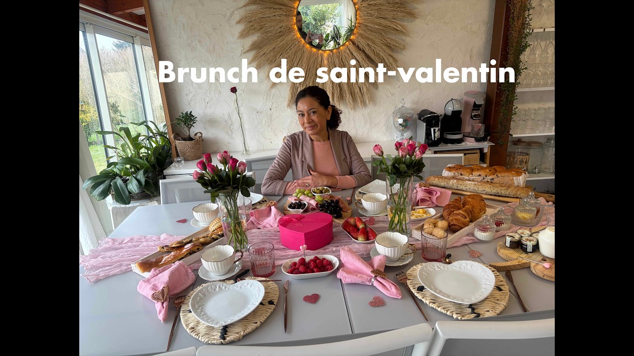 Minha Mesa para o Dia de Saint-Valentin 🇫🇷