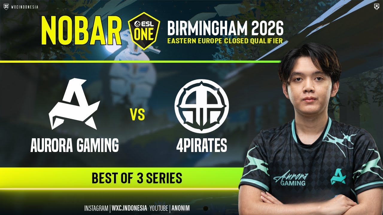 AURORA vs 4PIRATES - EEU CQ ESL ONE 