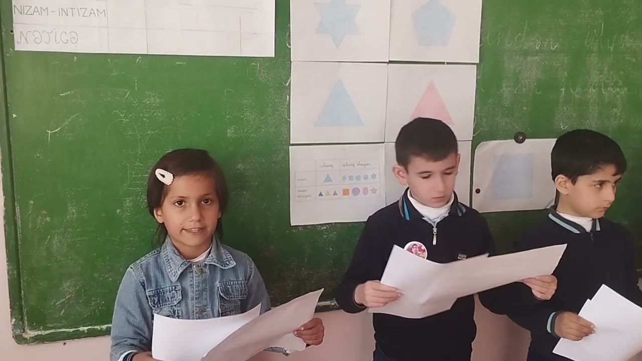 Aciq dərs.Ana dili dərsi.Muəllimə Ə.Hürü