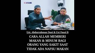 KETIKA SAKIT, TUBUH TIDAK ADA NAFSU MAKAN