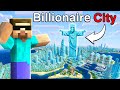 I Found a Hidden Billionaire Villager City in Minecraft!