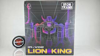 Unboxing: Iron Trans IR-V02 Lion King