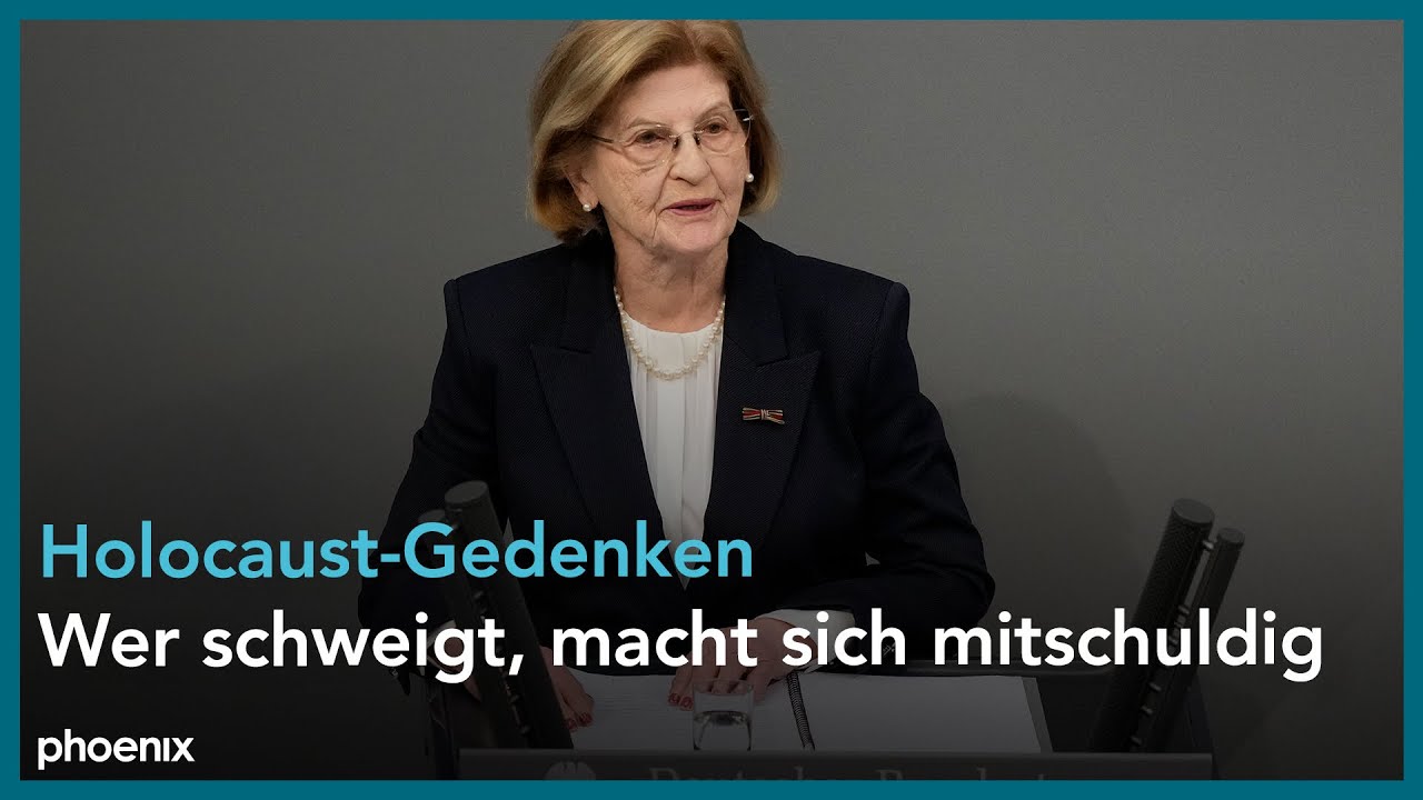 Bundestag: Gedenkstunde für die Opfer des Nationalsozialismus