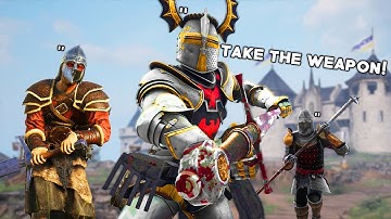 So I tried the most OP weapon in Chivalry 2