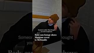 Body-cam footage shows Mangione arrest in McDonalds