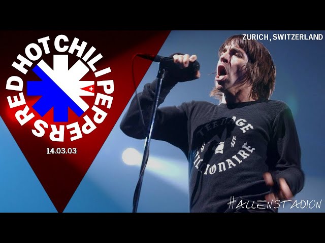 Red Hot Chili Peppers - Zurich 2003 (Full Show Uncut AUD) - YouTube