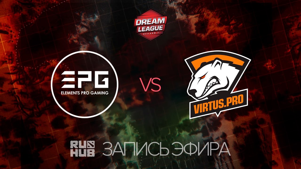 EPG vs Virtus.Pro, DreamLeague Season 7, game 1, part 1 [V1lat, GodHunt]