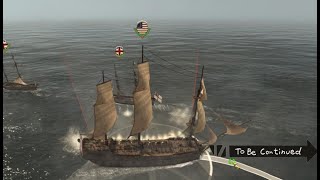 1 big ship vs 4 medium.Empire Total War