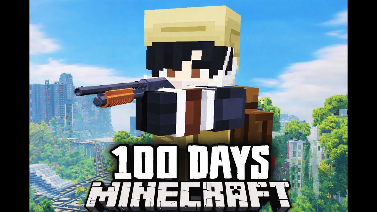 Minecraft: Thử Thách Sinh Tồn Trong Thị Trấn Zombie #2    