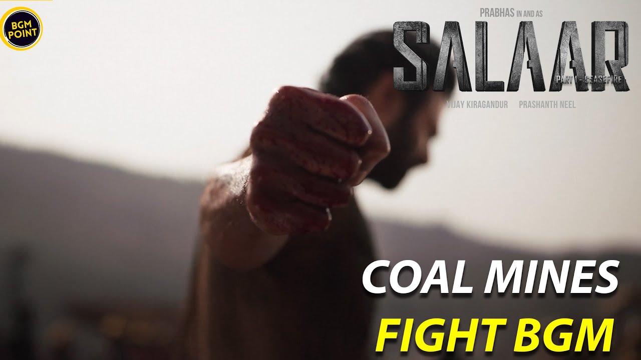 Salaar BGMS  Salaar Coal Mines Fight BGM  Salaar BGM  Salaar Climax BGM  Ravi Basrur BGMS