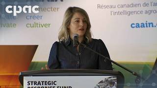 Minister Joly announces $50 million for agricultural innovation projects – August 26, 2026