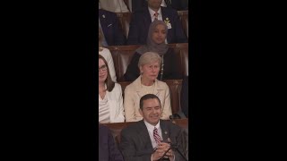 Rep. Omar shouts at President Trump during State of the Union