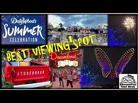 DOLLYWOOD SUMMER CELEBRATION FIREWORKS - DRONES - DANCE PARTY 2021