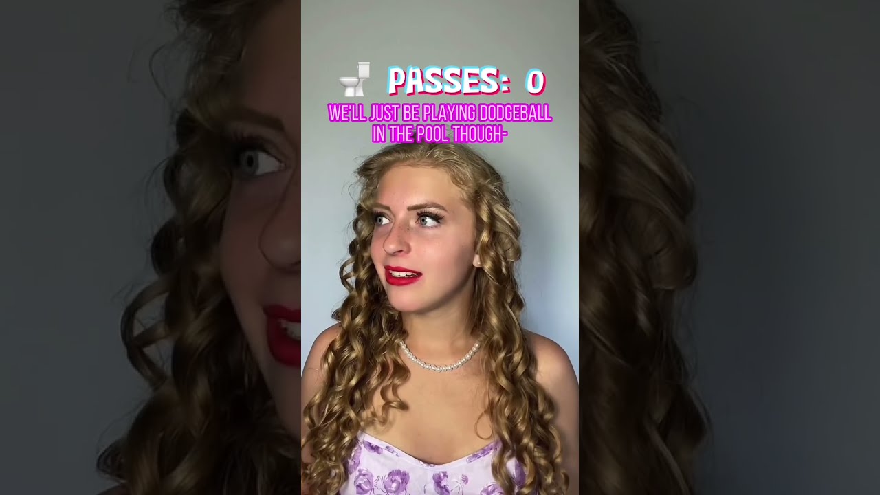PART 2 Pov Each Day You Re Given A Certain Number Of Bathroom Passes Shorts