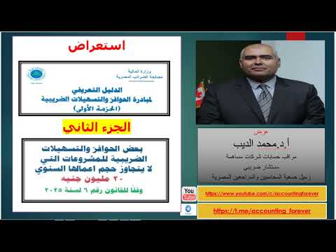 استعراض الدليل التعريفى للقانون رقم 6 لسنة 2025 الخاص بالمشروعات التى لا تتجاوز 20 مليون جنيه