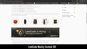 Failing LeetCode Weekly Contest 351 T_T