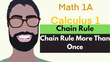 3.4 Chain Rule | Video 3 - Chain Rule More Than Once || Calculus 1