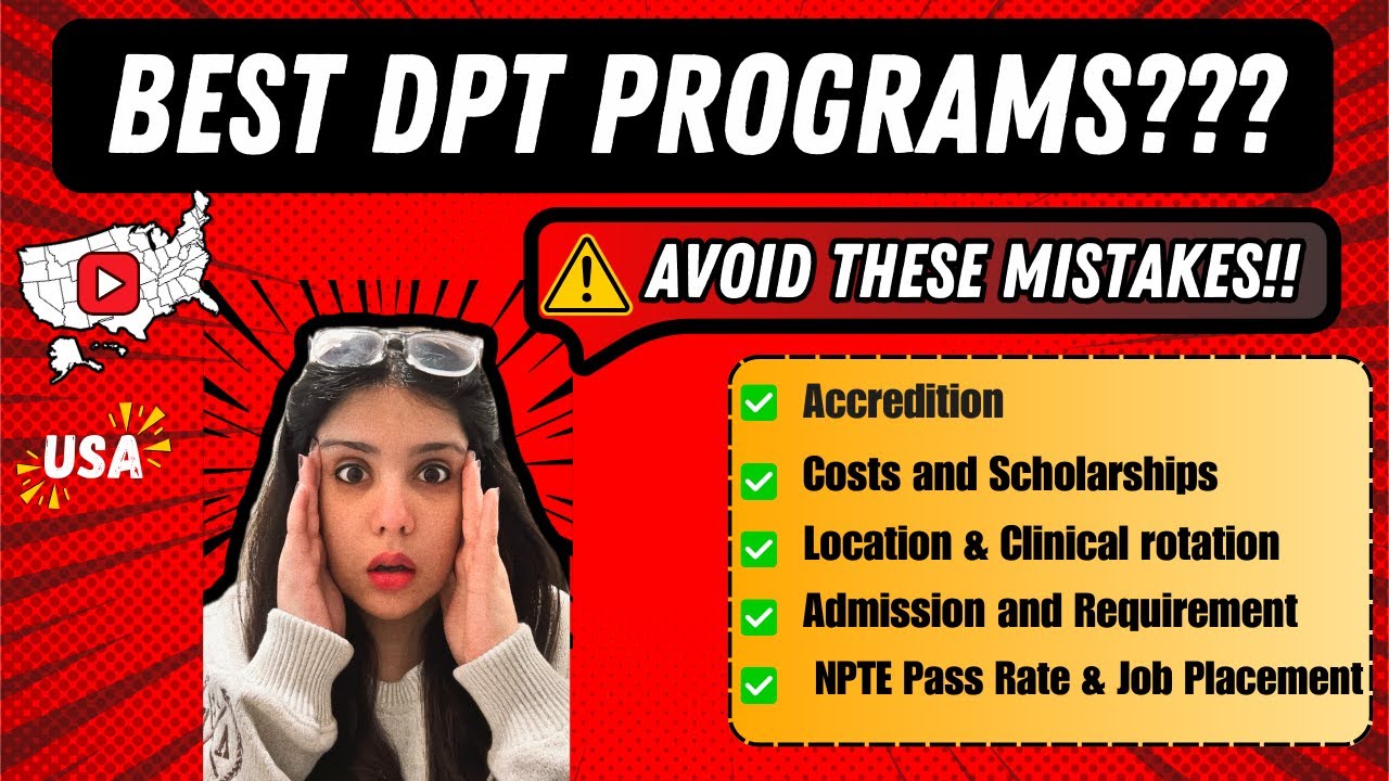TOP DPT SCHOOLS USA? Mistakes to Avoid - DesiInDPT 